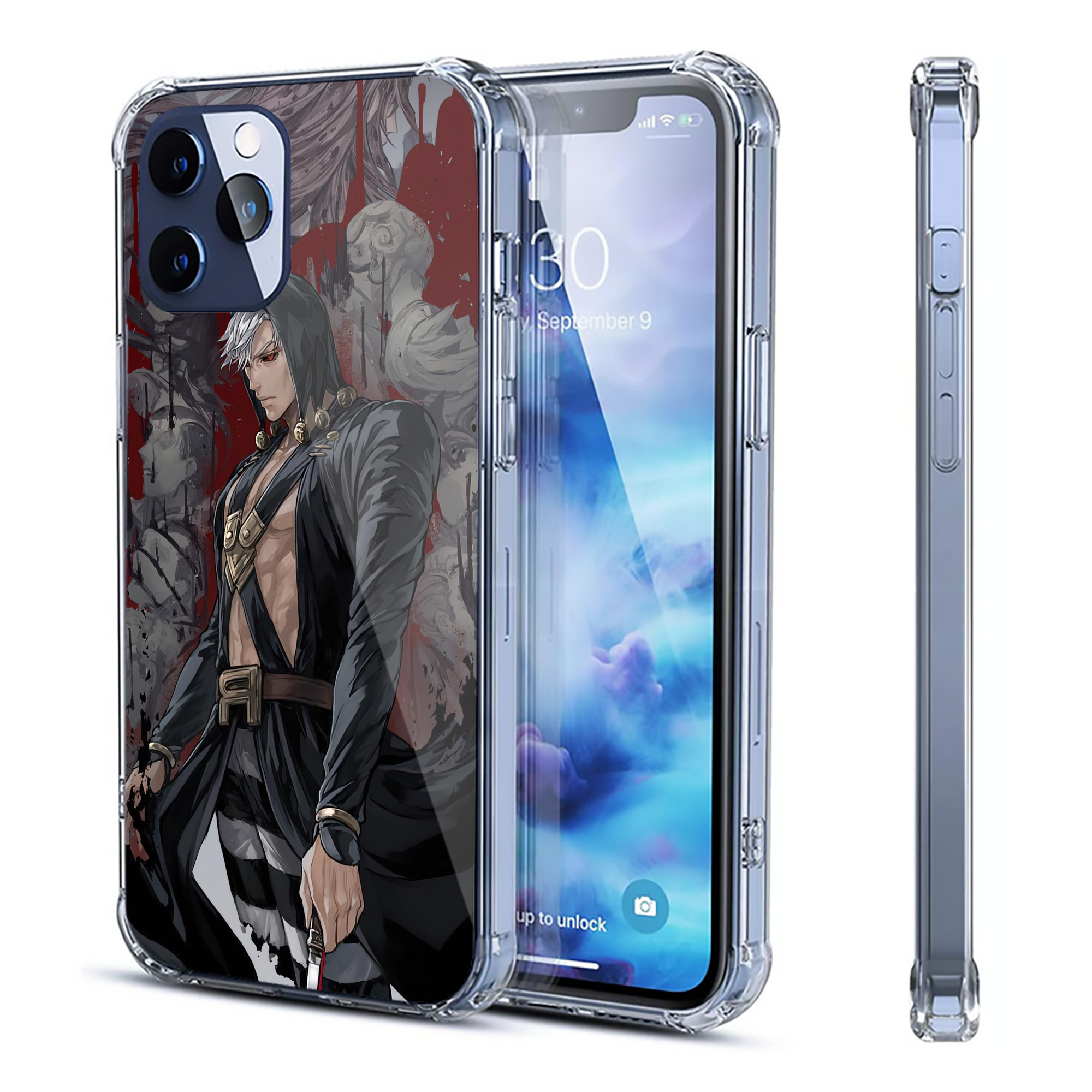 （画像用） ジョジョの奇妙な冒険 JoJo's Bizarre Adventure 【iPhone 12シリーズ対応】透明スマホケース（クリアソフトケース）